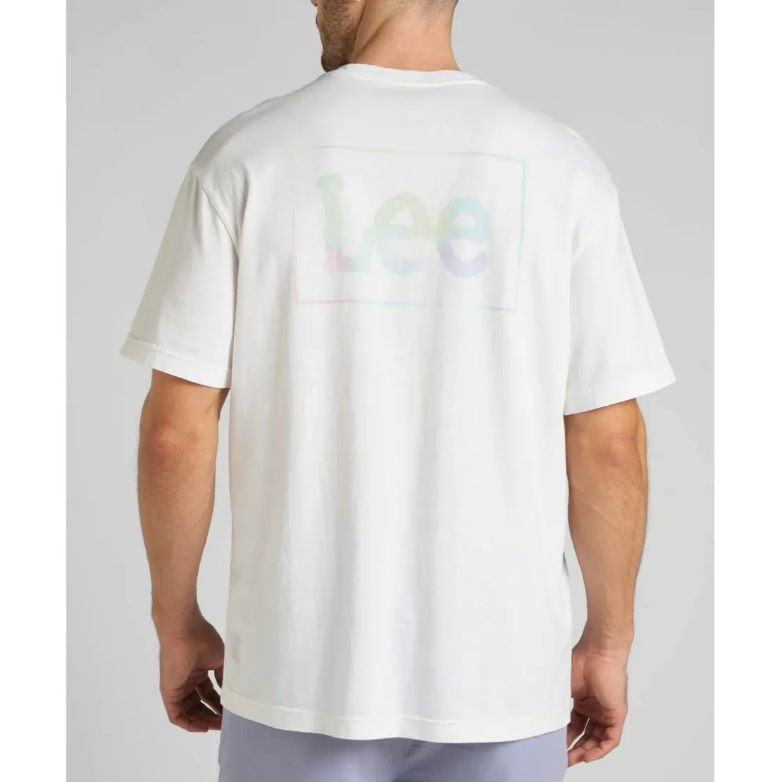 LeeT-Shirt Homme en Cotonblanc