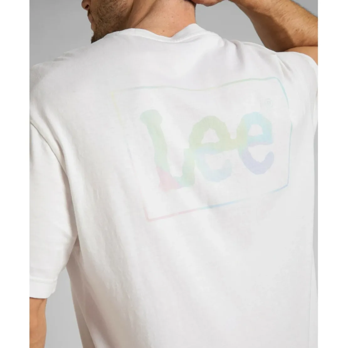 LeeT-Shirt Homme en Cotonblanc