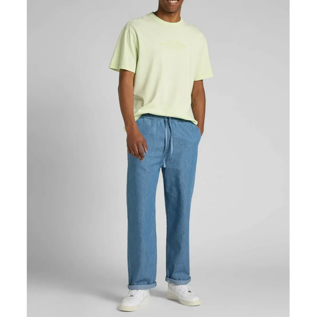 LeeT-Shirt Homme en Cotonvert