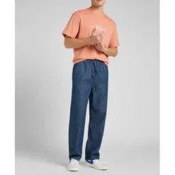 LeeT-Shirt Homme orange en coton