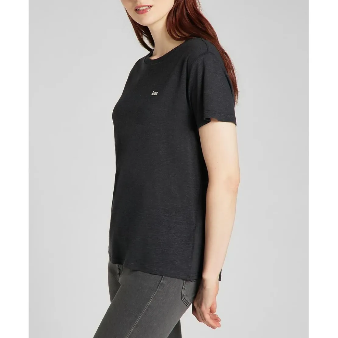 LeeT-Shirt MC Femme Crew Tee noir