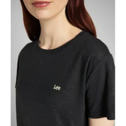 LeeT-Shirt MC Femme Crew Tee noir