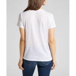 LeeT-Shirt MC Femme V Neck Tee blanc