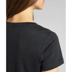 LeeT-Shirt MC Femme V Neck Tee noir