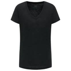 LeeT-Shirt MC Femme V Neck Tee noir