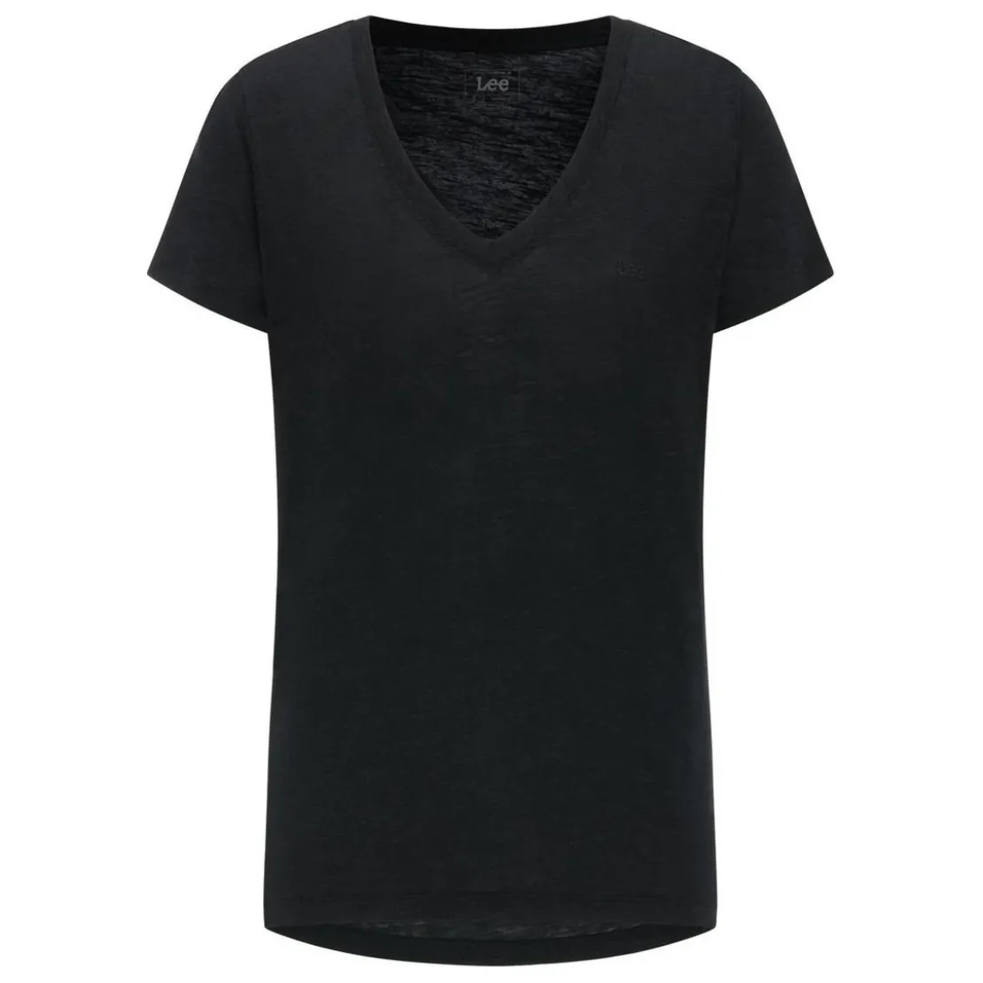 LeeT-Shirt MC Femme V Neck Tee noir