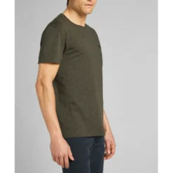 LeeT-Shirt MC Homme Ultimate Pocket Tee vert olive en coton