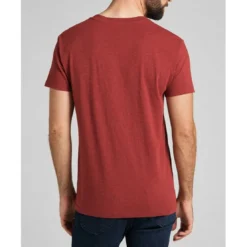 LeeT-Shirt MC Homme Ultimate Pocket Tee brique en coton