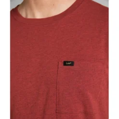 LeeT-Shirt MC Homme Ultimate Pocket Tee brique en coton