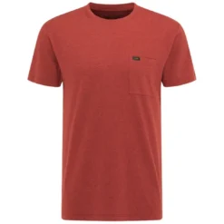 LeeT-Shirt MC Homme Ultimate Pocket Tee brique en coton