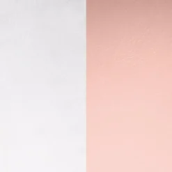 Les GeorgettesCuir Collier Les Georgettes CUIR-COLLIER-RCGC-ROND - Cuir Collier Rose Clair Gris Clair Femme