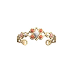 Les GeorgettesManchette Femme Les Georgettes 70451970108000 Doré P-Rosace 14 Mm
