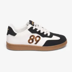 Les Petites BombesBaskets Blanches et Noires blanc;gris