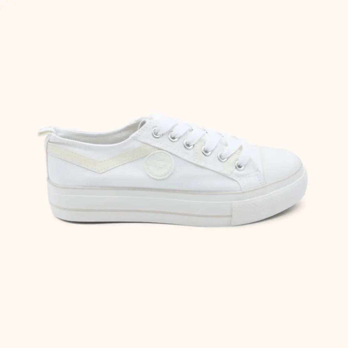 Les Petites BombesBaskets INDIRA blanc