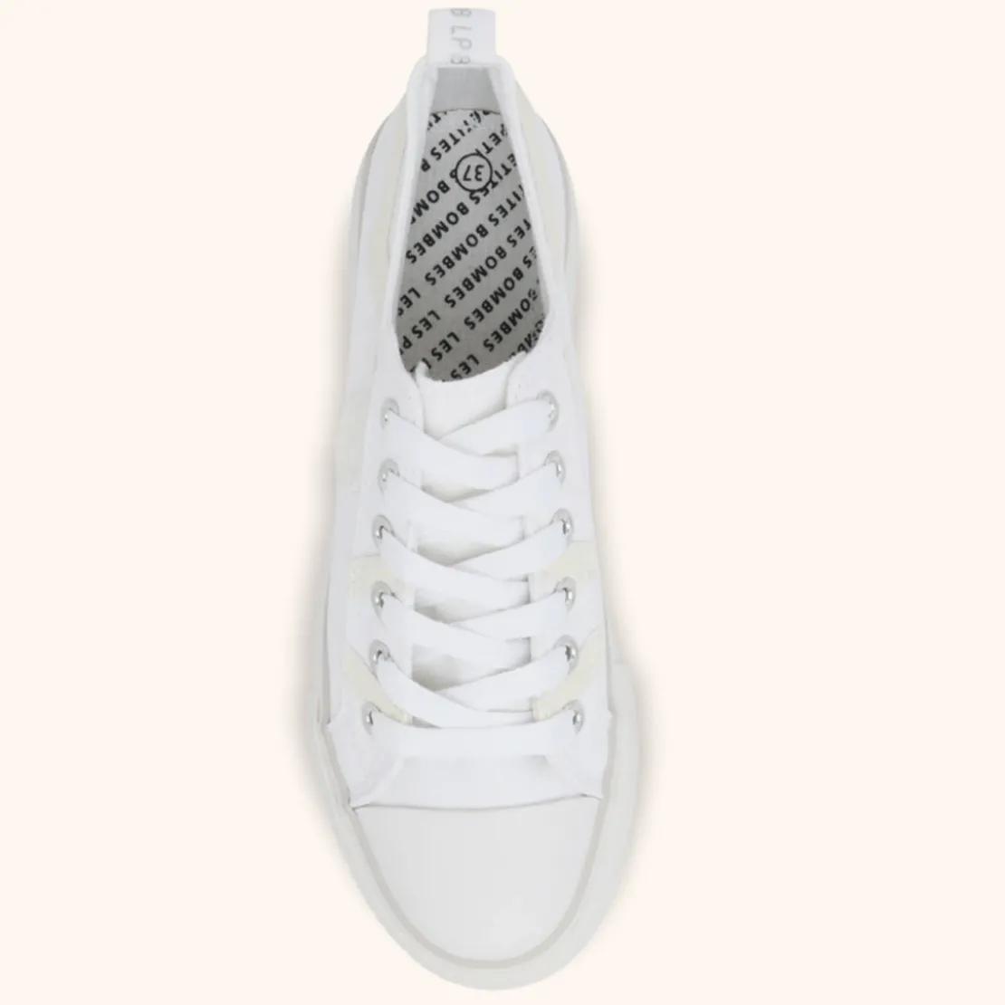 Les Petites BombesBaskets INDIRA blanc