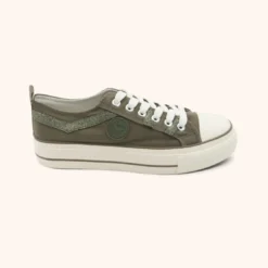 Les Petites BombesBaskets INDIRA kaki foncé