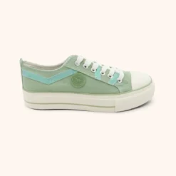 Les Petites BombesBaskets INDIRA vert amande