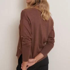 Les Petites BombesPull chocolat marron