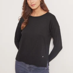 Les Petites BombesPull col rond noir