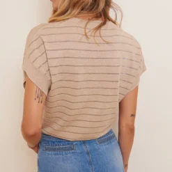 Les Petites BombesTee-shirt sable à rayures