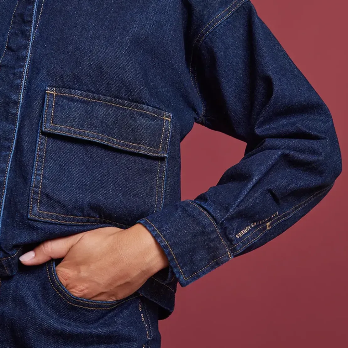 Les Petites BombesVeste en jean brut