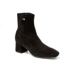 Les Tropéziennes par M.BelarbiBoots noir-suede DANIELA en cuir