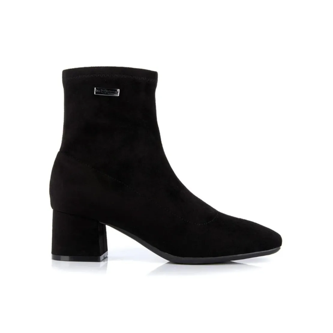 Les Tropéziennes par M.BelarbiBoots noir-suede DANIELA en cuir