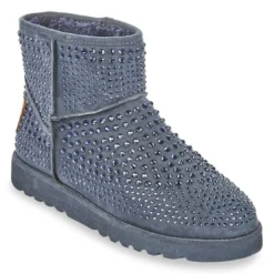 Les Tropéziennes par M.BelarbiBoots femme marine CALISSE