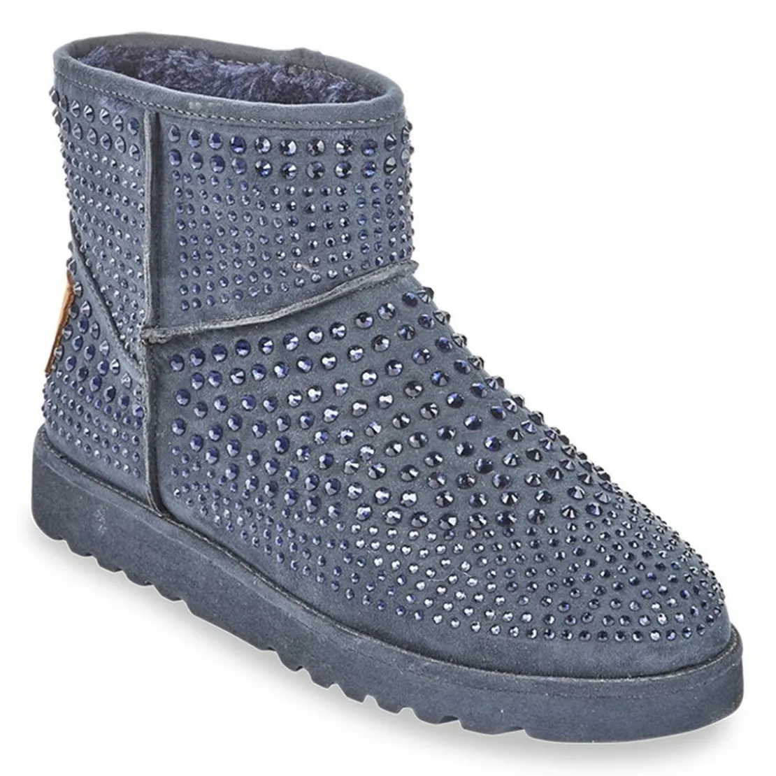 Les Tropéziennes par M.BelarbiBoots femme marine CALISSE