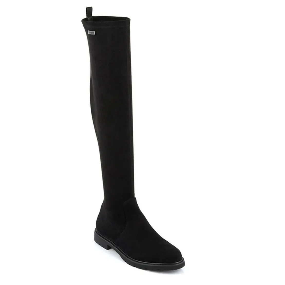 Les Tropéziennes par M.BelarbiBoots femme noir suede DOREMI