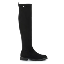 Les Tropéziennes par M.BelarbiBoots femme noir suede DOREMI