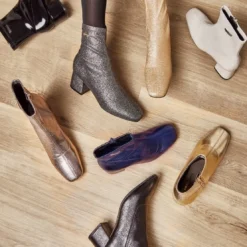Les Tropéziennes par M.BelarbiBoots or DANIELA en cuir