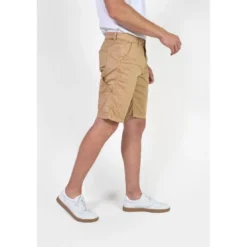 Le Temps des CerisesBermuda short NOX beige Ryan en coton