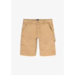 Le Temps des CerisesBermuda short NOX beige Ryan en coton