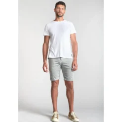 Le Temps des CerisesBermuda short DAMON gris Sven en coton