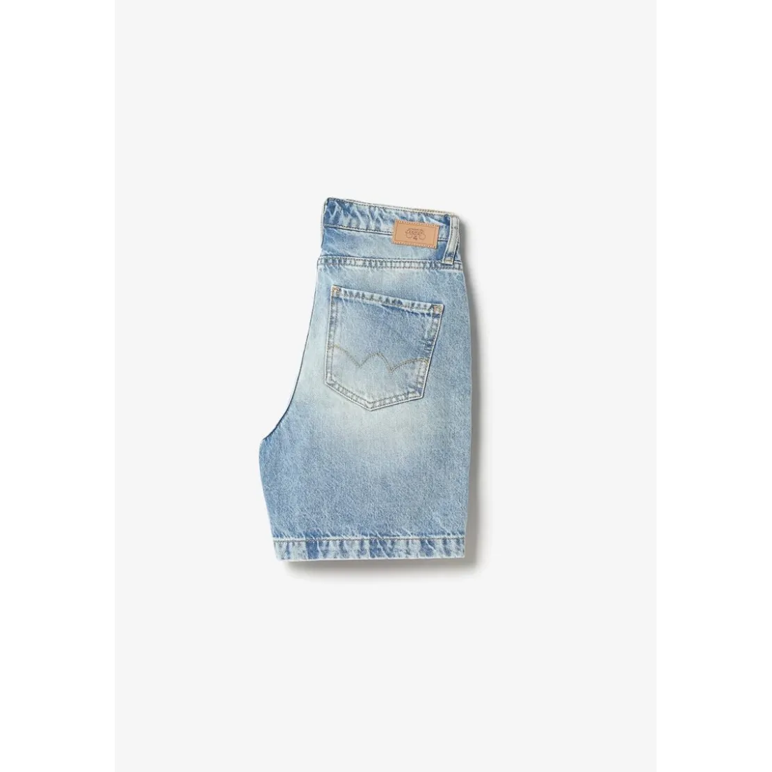 Le Temps des CerisesBermuda short en jeans fille CASA bleu