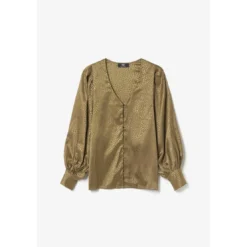 Le Temps des CerisesChemise CAPRIA marron en viscose