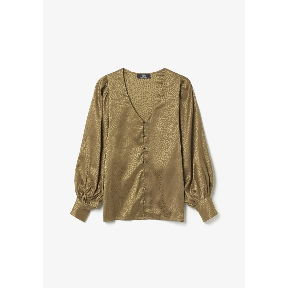 Le Temps des CerisesChemise CAPRIA marron en viscose