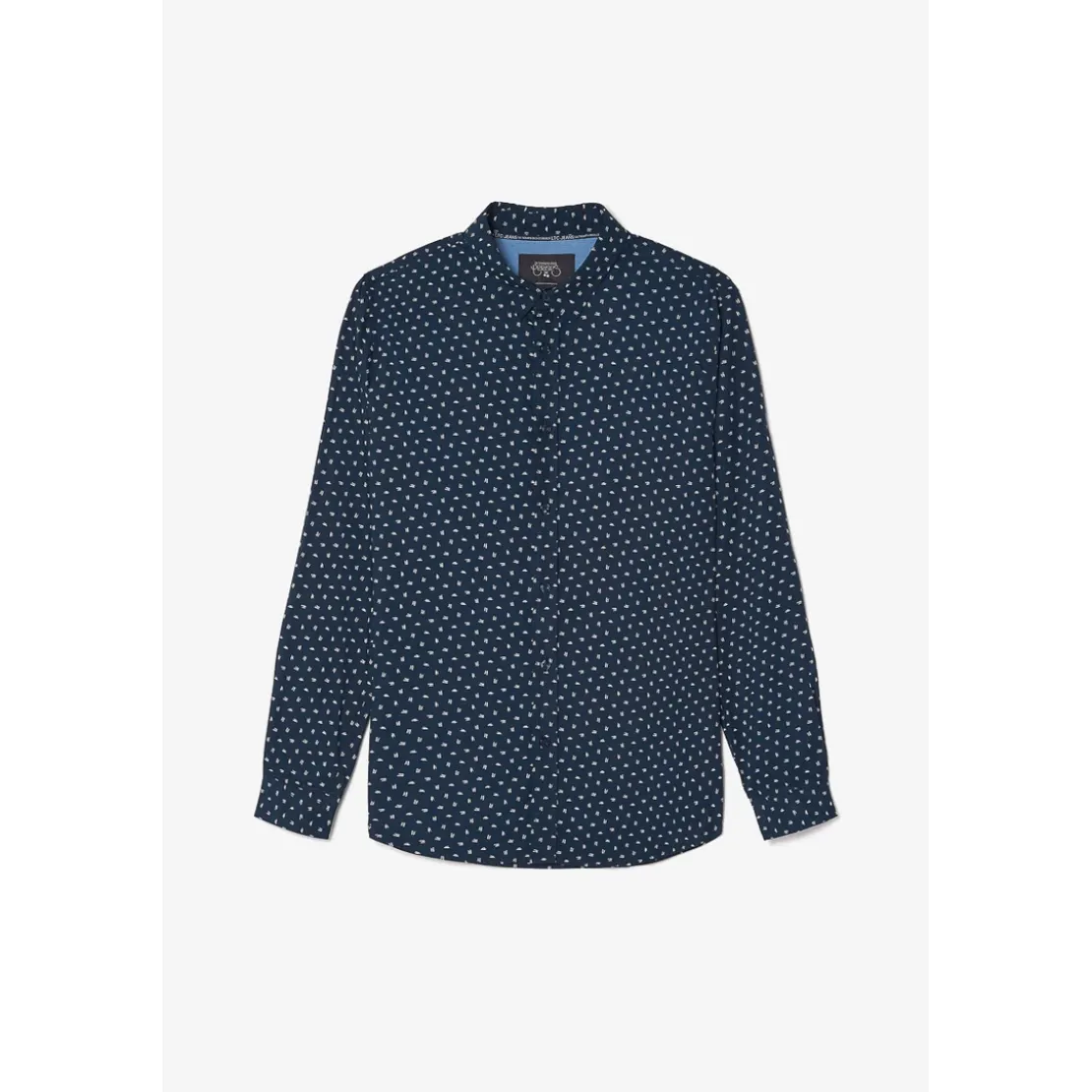 Le Temps des CerisesChemise GIOR bleu en coton