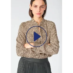 Le Temps des CerisesChemise SUSAN noir en viscose