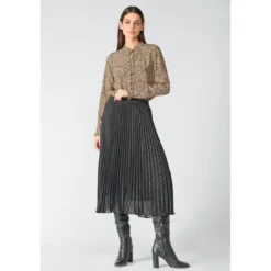 Le Temps des CerisesChemise SUSAN noir en viscose