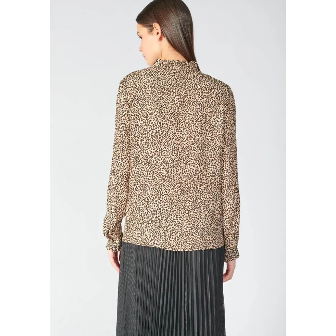 Le Temps des CerisesChemise SUSAN noir en viscose