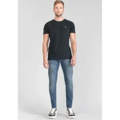 Le Temps des CerisesJeans ajusté BLUE JOGG 700/11, longueur 34 bleu en coton Gary