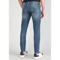 Le Temps des CerisesJeans ajusté BLUE JOGG 700/11, longueur 34 bleu en coton Gary