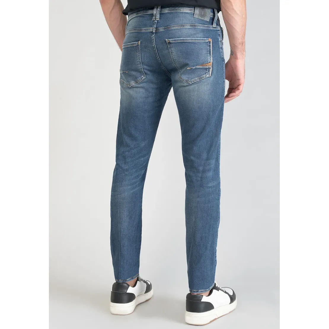 Le Temps des CerisesJeans ajusté BLUE JOGG 700/11, longueur 34 bleu en coton Gary