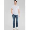 Le Temps des CerisesJeans ajusté stretch 700/11, bleu Ward en coton