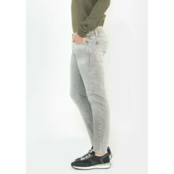 Le Temps des CerisesJeans ajusté BLUE JOGG 700/11, longueur 34 gris en coton