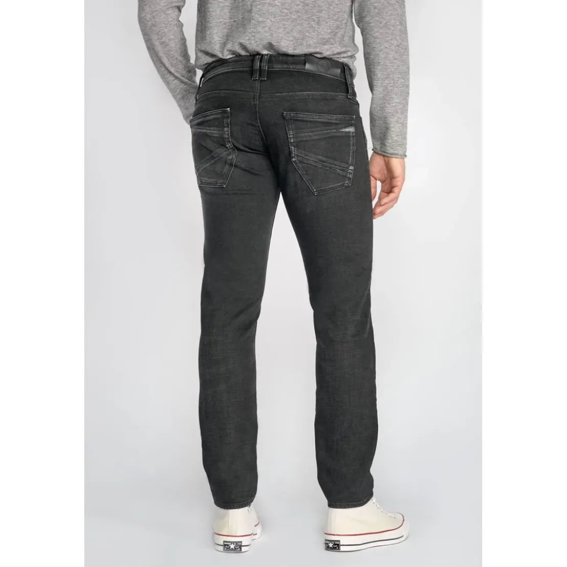 Le Temps des CerisesJeans Basic 700/11 adjustednoir N°1 en coton