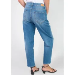 Le Temps des CerisesJeans boyfit cosy, 7/8ème bleu Eva