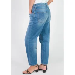Le Temps des CerisesJeans boyfit cosy, 7/8ème bleu Eva